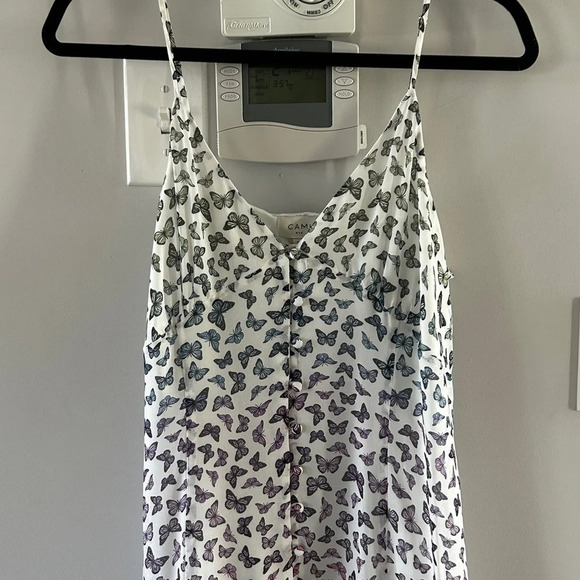 CAMI NYC Naria Dress in Multi Rainbow Butterfly - Picture 5 of 13